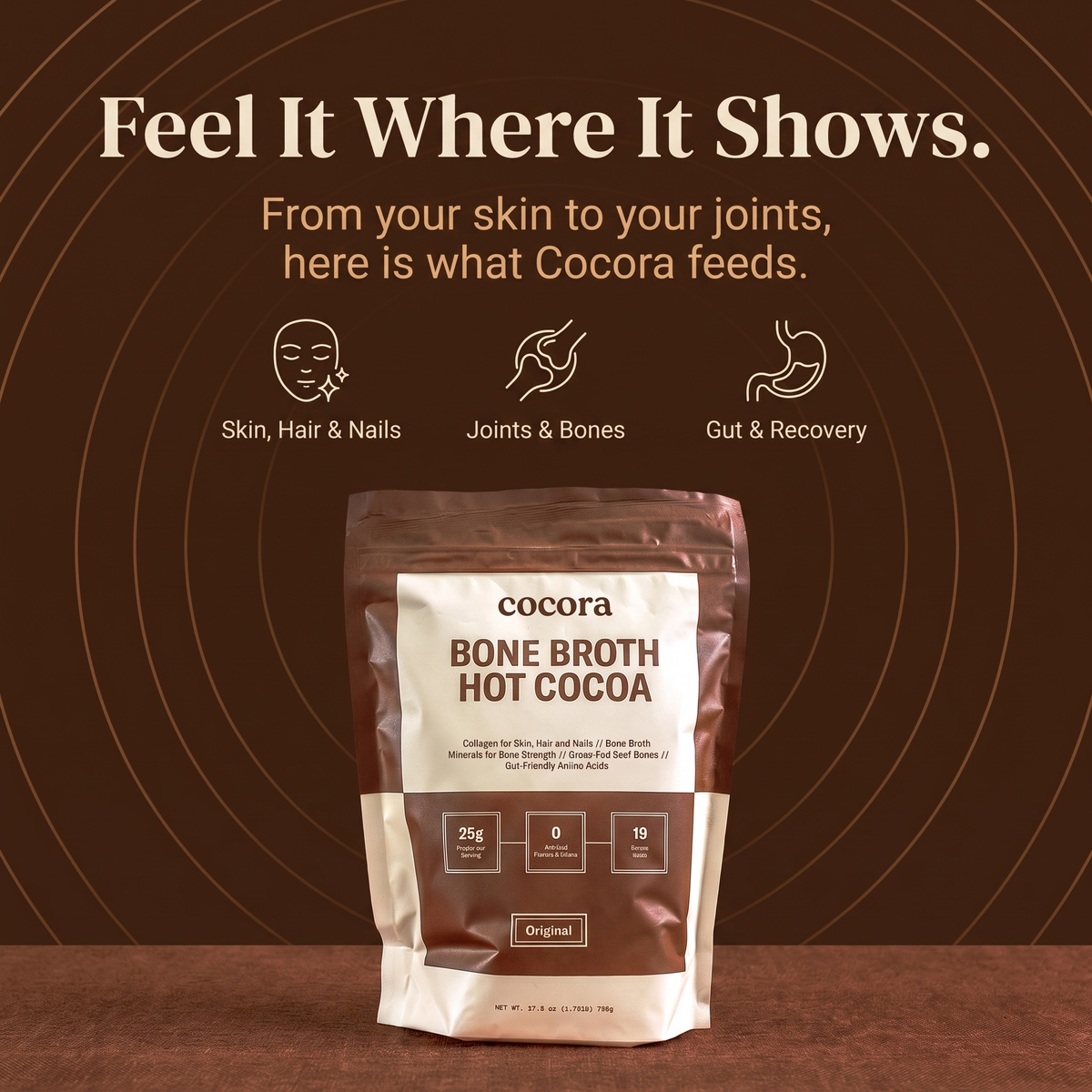 Cocora® Bone Broth Hot Cocoa